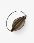 Jet Set Travel Small Striped Signature Logo Convertible Wristlet (VANILLA/LUGGAGE)