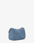 Carmela Medium Suede Convertible Crossbody Bag (DENIM)