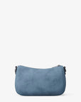 Carmela Medium Suede Convertible Crossbody Bag (DENIM)