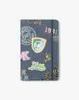 Medium Embellished Denim Notebook (WASHED DENIM)