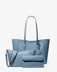 Jet Set Travel Large Signature Logo 3-in-1 Tote Bag (DENIM)