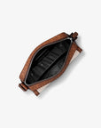Cooper Medium Pebbled Leather and Signature Logo Camera Crossbody Bag (LT CRM/LUGG)