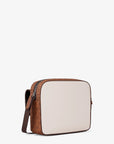 Cooper Medium Pebbled Leather and Signature Logo Camera Crossbody Bag (LT CRM/LUGG)