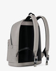 Cooper Medium Logo Debossed Dome Backpack (PEARL GREY)