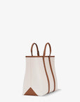 Cooper Medium Pebbled Leather and Signature Logo Tote Bag (LT CRM/LUGG)