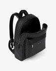 Pacey Medium Signature Logo Backpack (BLACK)