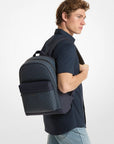 Pacey Medium Signature Logo Backpack (ADMRL/PLBLUE)