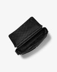 Pacey Medium Signature Logo Messenger Bag (BLACK)