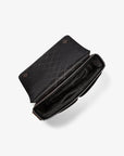Pacey Medium Signature Logo Messenger Bag (CAMEL)