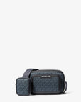 Cooper Signature Logo Camera Crossbody Bag With Pouch (ADMRL/PLBLUE)