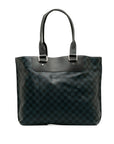 Blue LV Damier Cobalt Cabas Voyage Tote Bag