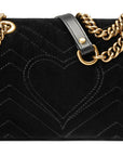 (WMNS) GCCI GG Marmont ClassicG Crossbody Bag Single Shoulder Bag Black -KDT-
