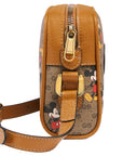 (WMNS) GCCI x Disney Mickey Prints Single Shoulder Bag Light Brown -HWUBM-