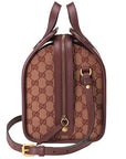 (WMNS) GCCI Logo Stripe Webbing Canvas Large Capacity travel handbag Unisex / Red Classic -YMT-
