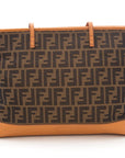 FNDI Brown Zucca Canvas Tote
