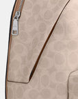Taylor Small Backpack In Signature Canvas (Gold/Tan/Brown)