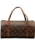 Brown LV Monogram Papillon 26 HandBag