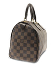 Brown LV Damier Ebene Speedy 25 Boston Bag