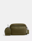 Finlay Crossbody Bag (Silver/Black)