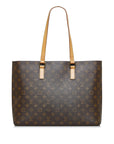Brown LV Monogram Luco Tote