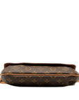 Brown LV Monogram Musette Tango Short Strap Shoulder Bag