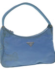 PRD Hand Bag Nylon Light Blue Auth