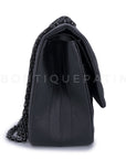 CHNL So Black Reissue 226 Medium Double Flap Bag