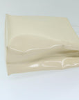 PRD Hand Bag Enamel White Auth