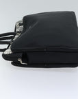 BBERRY Black label Hand Bag Canvas way Black Auth
