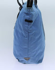 PRD Boston Bag Nylon Light Blue Black Auth