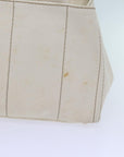 PRD Canapa MM Hand Bag Canvas White Auth