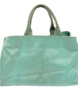 PRD Canapa GM Hand Bag Canvas Blue Auth