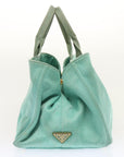 PRD Canapa GM Hand Bag Canvas Blue Auth