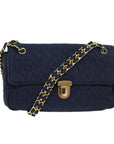 PRD Chain Shoulder Bag Nylon Navy Auth
