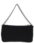 PRD Chain Shoulder Bag Nylon way Black Auth A