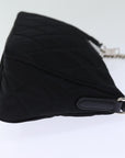 PRD Chain Shoulder Bag Nylon way Black Auth A