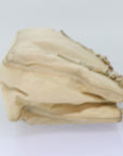 PRD Chain Shoulder Bag Nylon Beige Auth