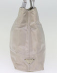 PRD Chain Shoulder Bag Nylon Gray Auth