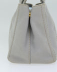 PRD Canapa PM Hand Bag Canvas way Gray Auth