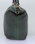 PRD Hand Bag Nylon way Green Auth