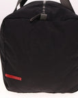 PRD Boston Bag Nylon Black Gray Auth