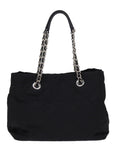 PRD Chain Shoulder Bag Nylon way Black Auth