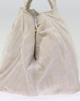 PRD Canapa MM Hand Bag Canvas way Gray Auth