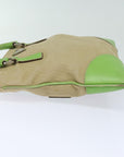 PRD Hand Bag Canvas Beige Auth