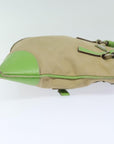 PRD Hand Bag Canvas Beige Auth