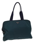 PRD Hand Bag Nylon Green Auth