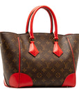 Brown LV Monogram Phenix PM Satchel