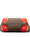 Brown LV Monogram Phenix PM Satchel