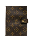 Brown LV Monogram Agenda PM