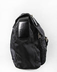 PRD Black Nylon Small Tessuto Messenger Bag